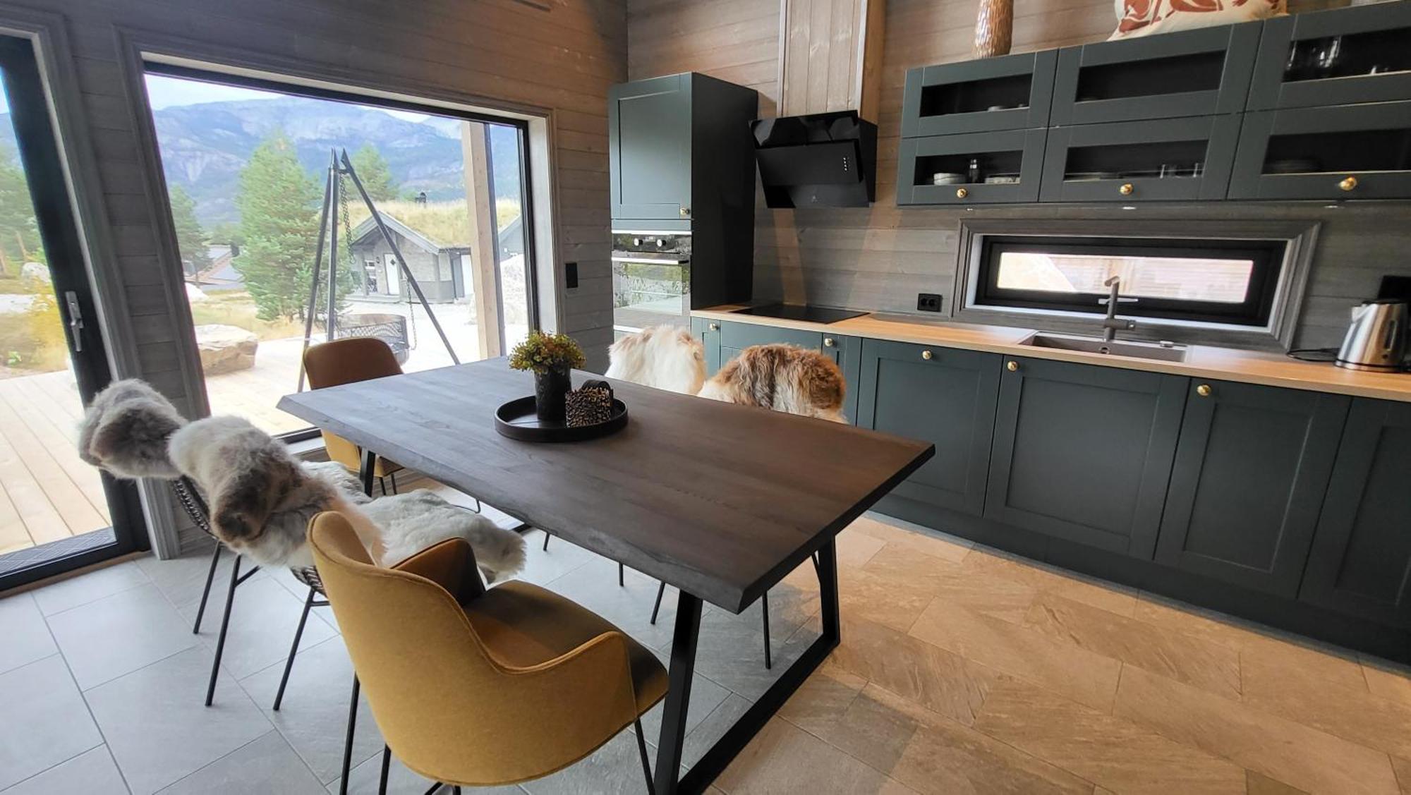 Stylishly Furnished With A Large Terrace In Casa vacanze Vrådal